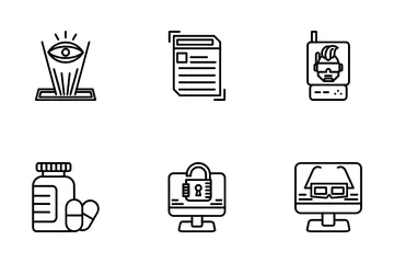 Ciberpunk Paquete de Iconos
