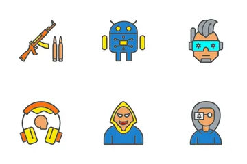 Ciberpunk Paquete de Iconos