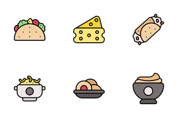 Cibo italiano Icon Pack