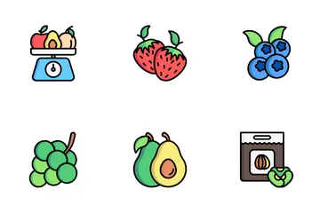 Cibo salutare Icon Pack