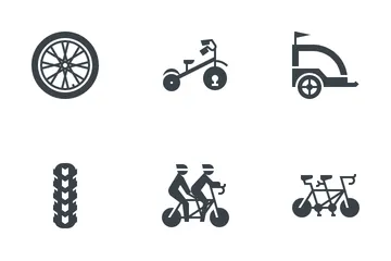 Ciclismo Paquete de Iconos