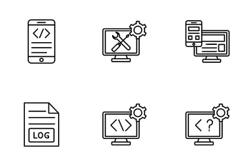 Ciência da Computação Pacote de Ícones