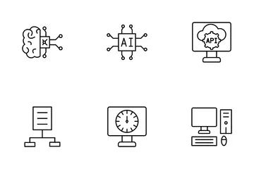 Ciência da Computação Pacote de Ícones