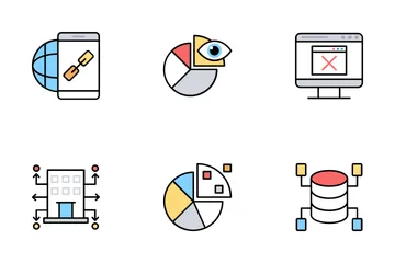 Ciencia de datos 2 Paquete de Iconos