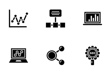 Ciencia de los datos Paquete de Iconos