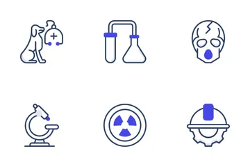 Ciência e Experimentos Pacote de Ícones