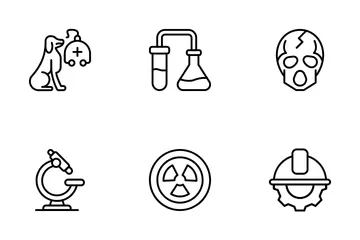 Ciência e Experimentos Icon Pack