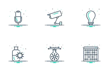 Ciência e Tecnologia Pacote de Ícones