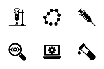 Enseñanza de las ciencias Paquete de Iconos