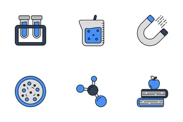 Ciencia y Computación Paquete de Iconos