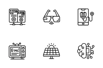 Ciencia y Tecnología Paquete de Iconos