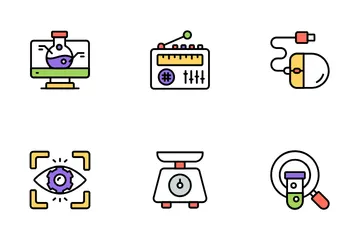 Ciencia y Tecnología Paquete de Iconos