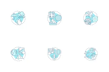 Ciencias Atmosféricas Paquete de Iconos