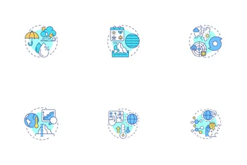 Ciencias Atmosféricas Paquete de Iconos