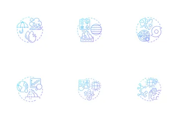 Ciencias Atmosféricas Paquete de Iconos