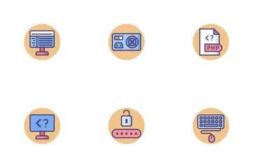 Ciencias de la Computación Paquete de Iconos