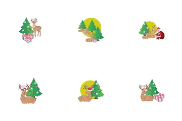 Ciervo Paquete de Iconos