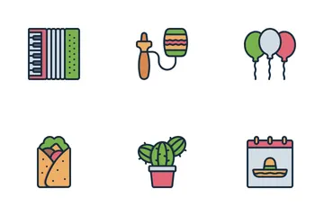 Cinco De Mayo Icon Pack