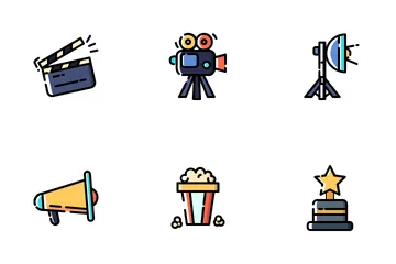 Cine Paquete de Iconos