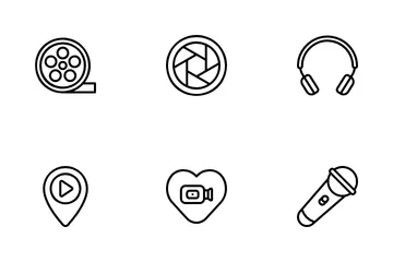 Cine Paquete de Iconos