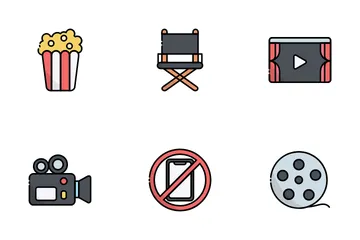 Cine Paquete de Iconos