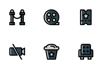 Cine Paquete de Iconos