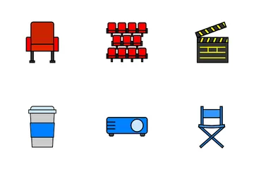 Cine Paquete de Iconos