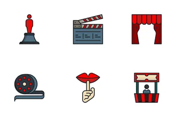 Cine Paquete de Iconos