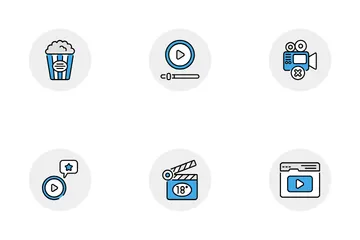 Cine Paquete de Iconos