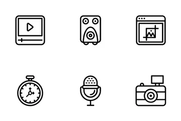 Cinema And Film Making Icon Pack