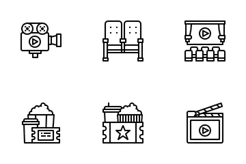 Cinema And Media Icon Pack