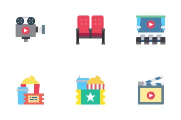 Cinema And Media Icon Pack