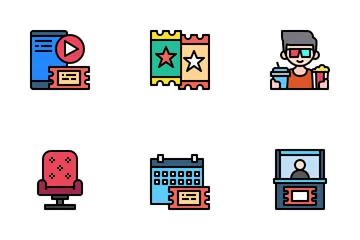 Cinema And Media Icon Pack