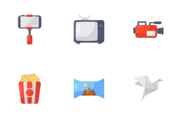 Cinema And Multimedia Icon Pack