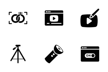 Cinema And Multimedia Icon Pack
