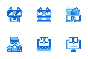 Cinéma et médias Pack d'Icônes