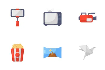 Cinéma et multimédia Pack d'Icônes