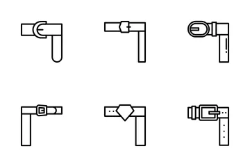 Cinturón Paquete de Iconos