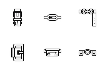 Cinturón Paquete de Iconos