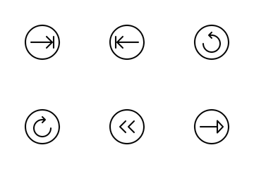 Circle Arrows I Icon Pack