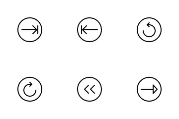 Circle Arrows I Icon Pack