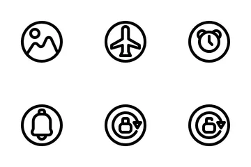 Circle UI Icon Pack