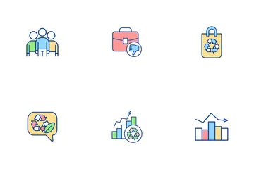 Circular Economy Icons Icon Pack