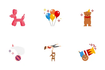 Circus Carnival Icon Pack