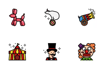 Circus Carnival Icon Pack