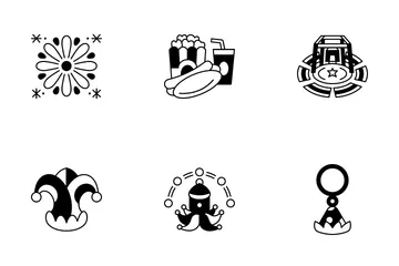 Circus Element Icon Pack