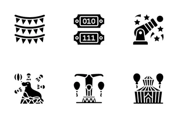 Circus Elements Icon Pack