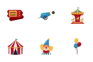 Circus Show Icon Pack