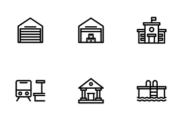 City Amenities Icon Pack