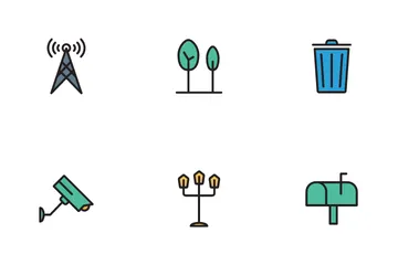 City And Environment Icon Pack